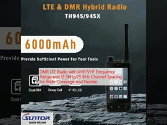 รังสี DMR LTE ด้วยระยะความถี่ UHF/VHF และช่อง 12.5KHz/25KHz สําหรับการครอบคลุมที่กว้างขวางและยืดหยุ่น