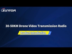 30-50KM Drone Video Transmission Radio การนําเสนอสินค้า
