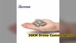 MD30Pro Drone Mesh Radio เข้ารหัส AES 30KM