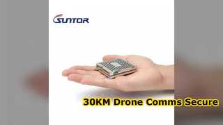MD30Pro Drone Mesh Radio เข้ารหัส AES 30KM
