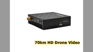 ลิงค์วิดีโอ C50HPT UAV 70km HD เวลาแฝงต่ำ