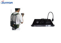 Portable COFDM Wireless Transmitter With Dual Aerials Connectors , Stable Transmission
