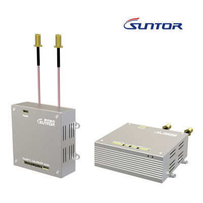 70Mbps Drone UAV Video Transmitter 1.4GHz IP Mesh Network 8s รีลิงก์