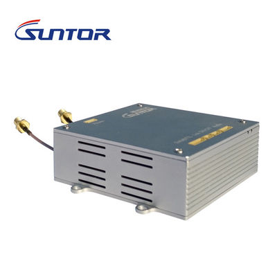 เครื่องส่งสัญญาณวิดีโอไร้สาย UAV UGV ทางยุทธวิธีระยะไกลสำหรับโดรน